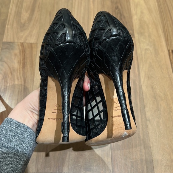 Dolce & Gabbana leather and mesh heels - Picture 5 of 6